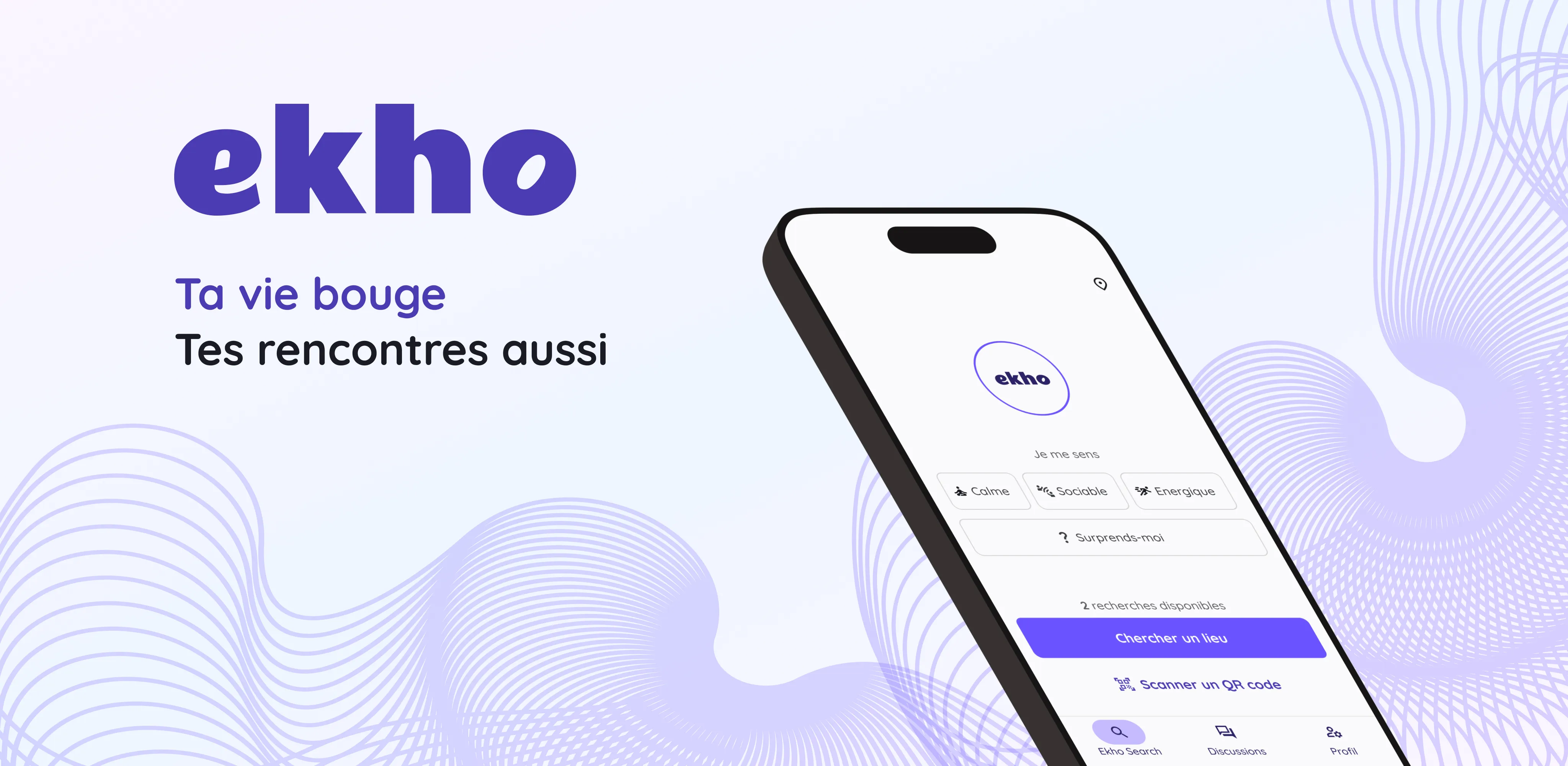 Ekho — recommandation de lieux & plateforme de gestion